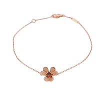 18K玫瑰金 紅寶石 Frivole Mini 手鍊【Van Cleef ＆ Arpels 梵克雅寶】 VCARP7S900