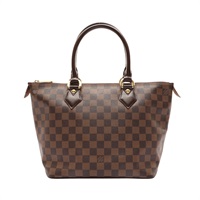 棕色 棋盤格帆布 Saleya PM 手提包【LOUIS VUITTON LV 路易威登】 N51183