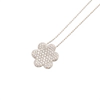 18K 白金 鑽石 項鍊【JEWELRY 無品牌珠寶】 Diamond 4.9g