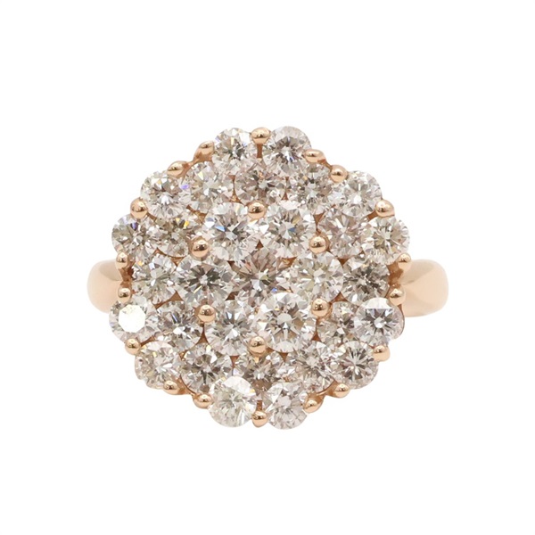 18K玫瑰金 鑽石 戒指【JEWELRY 無品牌珠寶】 Diamond 4.9g