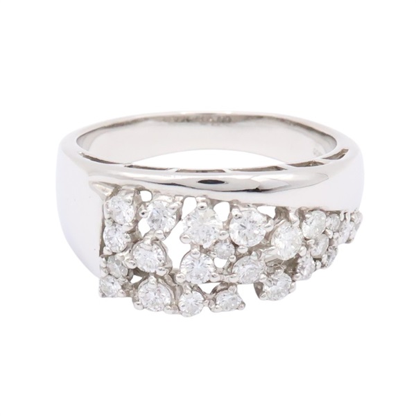 PT900鉑金 鑽石 戒指【JEWELRY 無品牌珠寶】 Diamond 7.1g