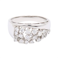 PT900鉑金 鑽石 戒指【JEWELRY 無品牌珠寶】 Diamond 7.1g