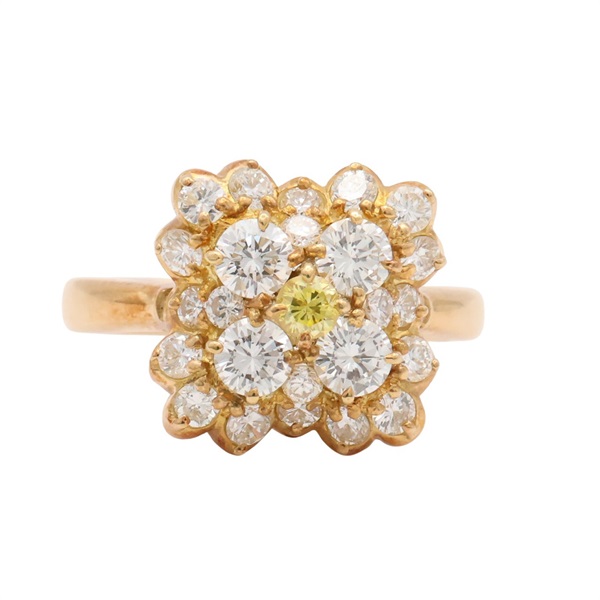 18K黃金 鑽石 戒指【JEWELRY 無品牌珠寶】 Diamond  5.5g