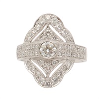 PT950 鉑金 鑽石 戒指【JEWELRY 無品牌珠寶】 Diamond 8.7g