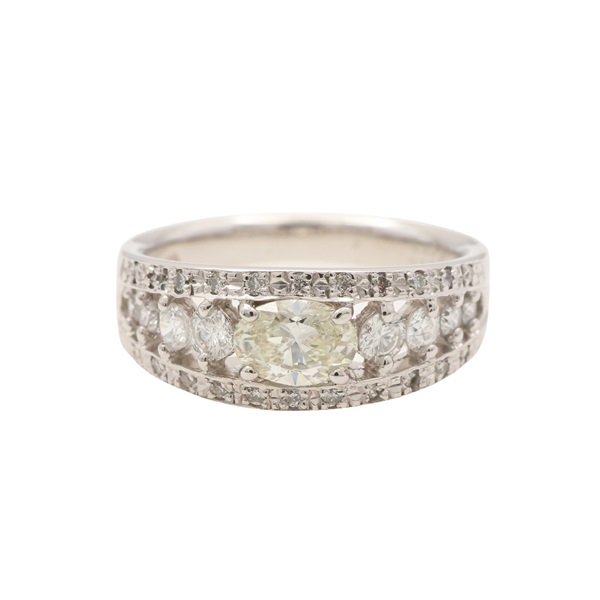 PT900鉑金 鑽石 戒指【JEWELRY 無品牌珠寶】