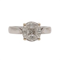 18K白金 鑽石 戒指【JEWELRY 無品牌珠寶】 Diamond 6.0g
