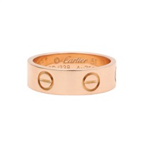 Love 戒指 18K玫瑰金 51【Cartier 卡地亞】 B4084800