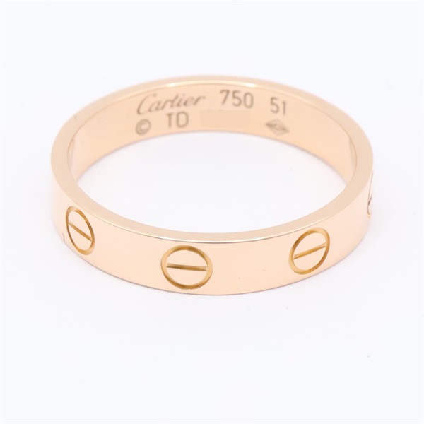Love 戒指 18K玫瑰金 51【Cartier 卡地亞】 B4085200