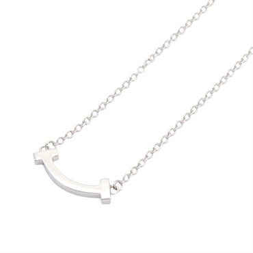T Smile Mini 項鍊 18K白金【Tiffany ＆ Co 蒂芬妮】