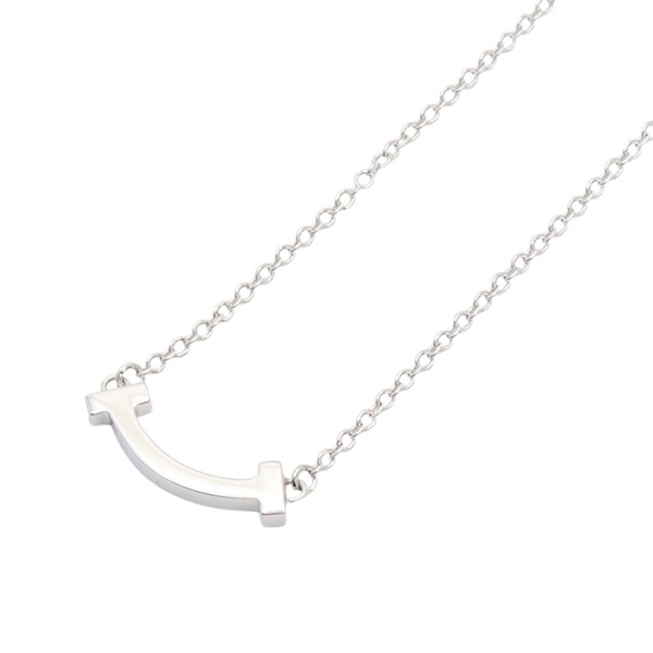 T Smile Mini 項鍊 18K白金【Tiffany ＆ Co 蒂芬妮】