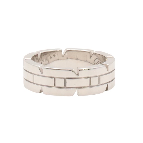 18K白金 Tank Francaise 戒指 50【Cartier 卡地亞】