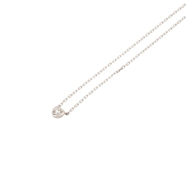 d'Amour Heart 項鍊 18K白金 鑽石【Cartier 卡地亞】