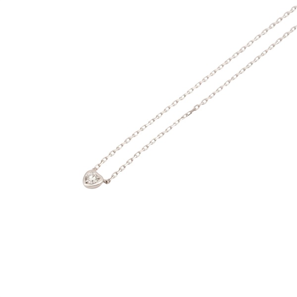 d'Amour Heart 項鍊 18K白金 鑽石【Cartier 卡地亞】