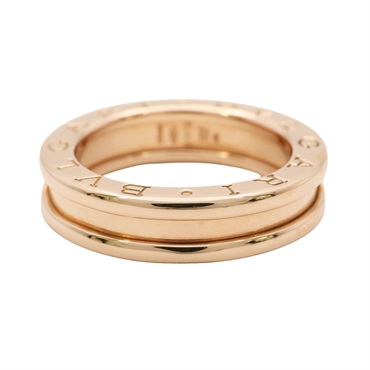 B.zero1 戒指 18K玫瑰金 49【BVLGARI 寶格麗】 335989