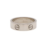 Cartier 卡地亞 Love 戒指 #56 18K白金
