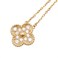 Van Cleef & Arpels 梵克雅寶 Vintage Alhambra 戒指 18K黃金 鑽石 VCARA45300