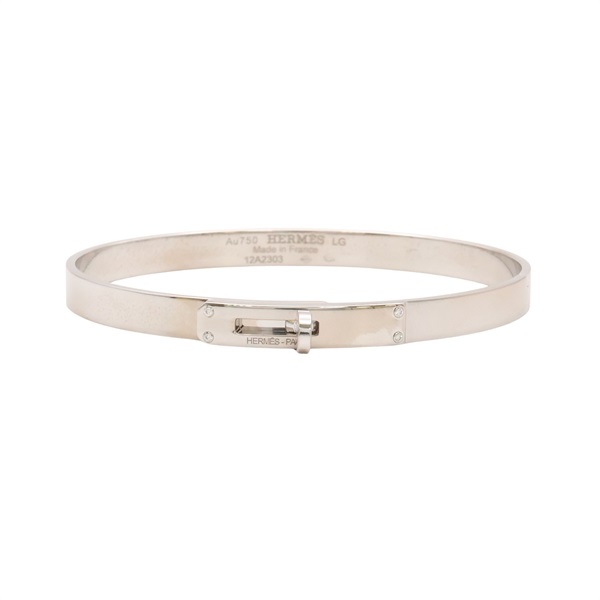 HERMES 愛馬仕 Kelly 手環 18K白金 H109036B