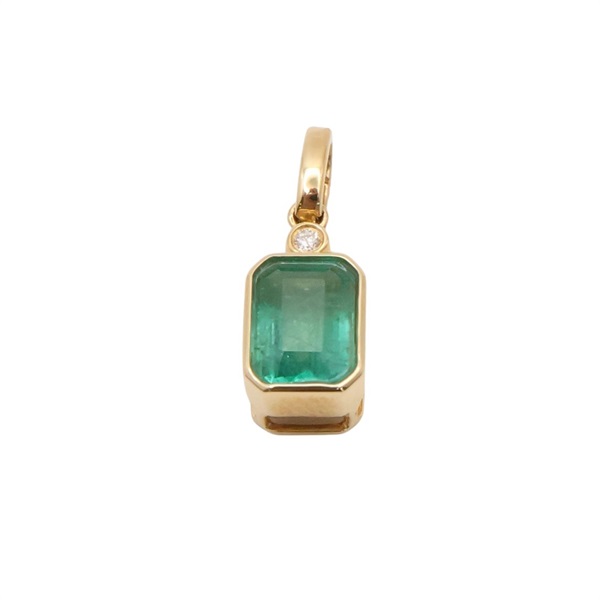 JEWELRY 無品牌珠寶 祖母綠 墜飾 18K黃金 Emerald 1.31g