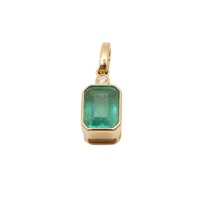 JEWELRY 無品牌珠寶 祖母綠 墜飾 18K黃金 Emerald 1.31g