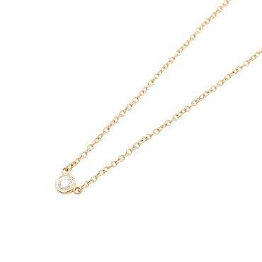 Tiffany & Co 蒂芬妮 By The Yard 項鍊 18K黃金 鑽石