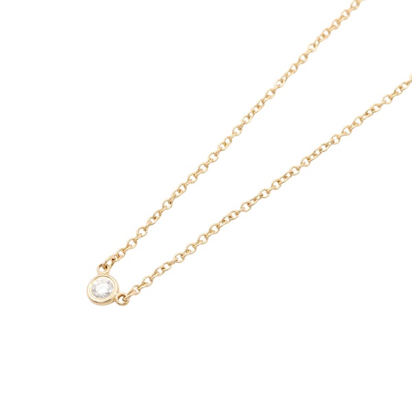 Tiffany & Co 蒂芬妮 By The Yard 項鍊 18K黃金 鑽石