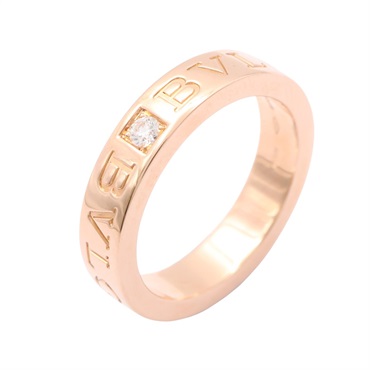 BVLGARI 寶格麗 B.zero1 1PD 戒指 18K玫瑰金 鑽石 341821