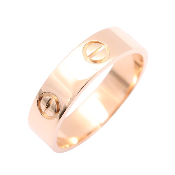 Cartier 卡地亞 Love 戒指 #59 18K玫瑰金 B4084800