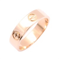 Cartier 卡地亞 Love 戒指 #59 18K玫瑰金 B4084800