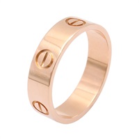 Cartier 卡地亞 Love #58 戒指 18K玫瑰金 B4084800