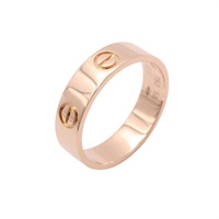 Cartier 卡地亞 LOVE 戒指 18K玫瑰金 B4084800