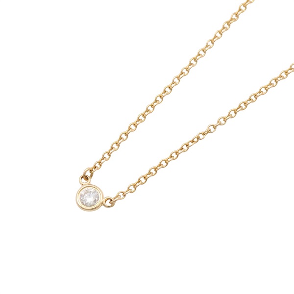 Tiffany & Co 蒂芬妮 By The Yard 項鍊 18K黃金 鑽石
