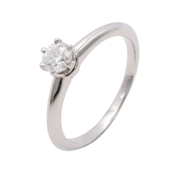 Tiffany & Co 蒂芬妮 Solitaire #50 戒指  PT950鉑金 鑽石