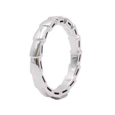 BVLGARI 寶格麗 Serpenti Viper 戒指 18K白金 349688