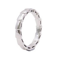 BVLGARI 寶格麗 Serpenti Viper 戒指 18K白金 349688