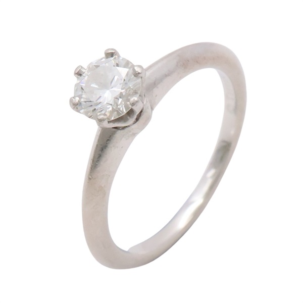 Tiffany ＆ Co 蒂芬妮 Solitaire #47 戒指  PT950鉑金 鑽石