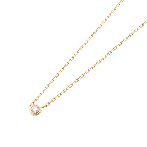 Cartier 卡地亞 D'Amour Small 項鍊 18K黃金 鑽石 B7215800
