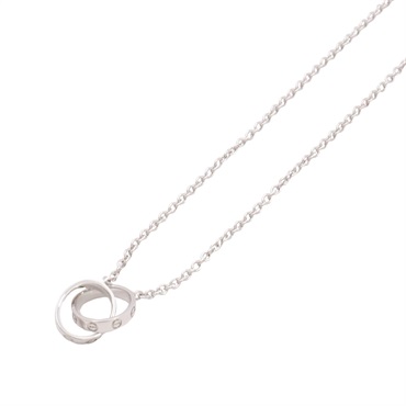 Cartier 卡地亞 Love 項鍊 18K白金 B7212500