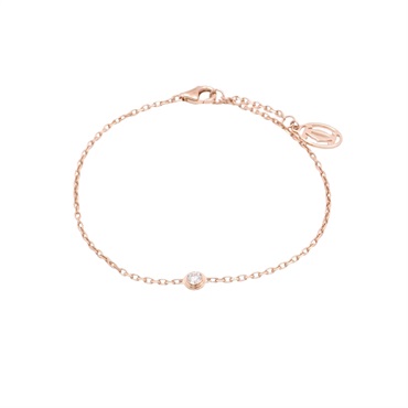 Cartier 卡地亞 d'Amour 手鏈 18K玫瑰金 鑽石 B6040300
