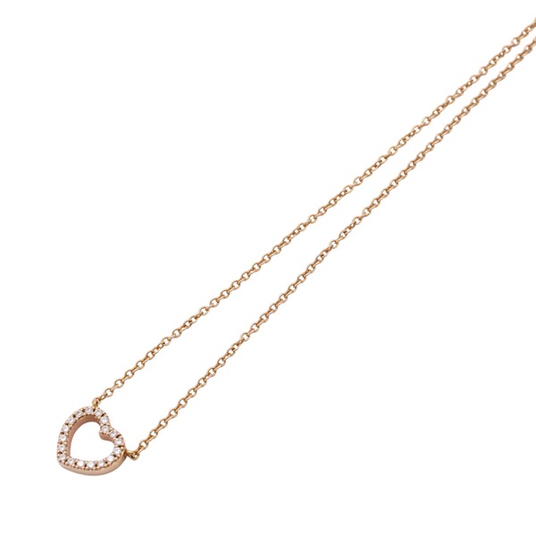Tiffany & Co 蒂芬妮 Metro Heart 項鍊  18K黃金
