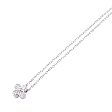 Tiffany & Co 蒂芬妮 Bezel Set 項鍊 PT950鉑金 鑽石