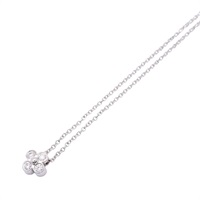 Tiffany & Co 蒂芬妮 Bezel Set 項鍊 PT950鉑金 鑽石