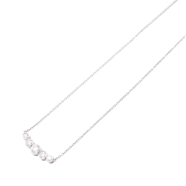 Tiffany & Co 蒂芬妮 Jazz Graduated 項鍊 PT950鉑金 鑽石