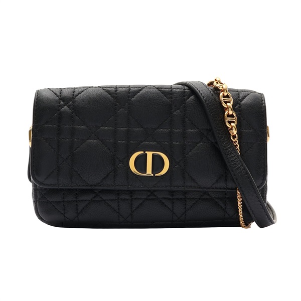 Dior 迪奧 Caro Small 肩背包 黑色 牛皮 S5125UWHC_M900