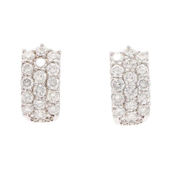 JEWELRY 無品牌珠寶 耳環 18K白金 鑽石 Diamond 8.5g