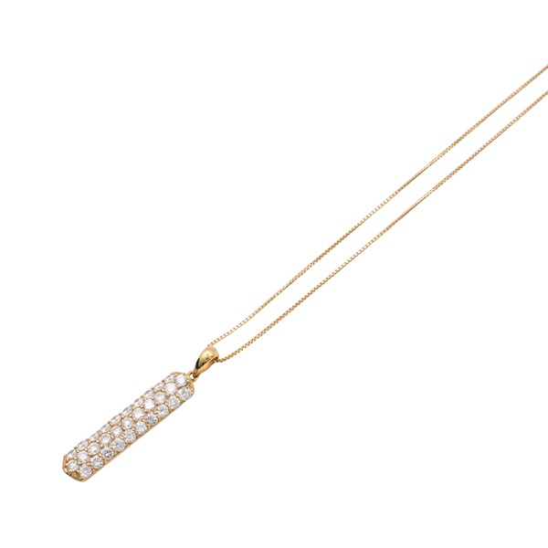 JEWELRY 無品牌珠寶 鑽石 項鍊 18K黃金 Diamond 2.9g