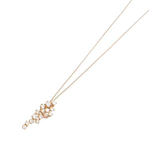 JEWELRY 無品牌珠寶 鑽石 項鍊 18K黃金 Diamond 2.8g