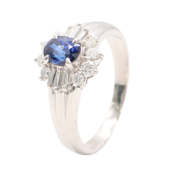 JEWELRY 無品牌珠寶 戒指 藍寶石 PT900鉑金