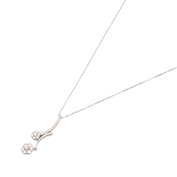 JEWELRY 無品牌珠寶 項鍊 18K白金 Diamond 4.4g