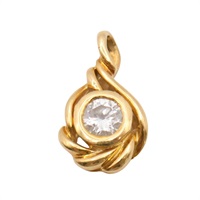 JEWELRY 無品牌珠寶 墜飾 18K黃金 鑽石