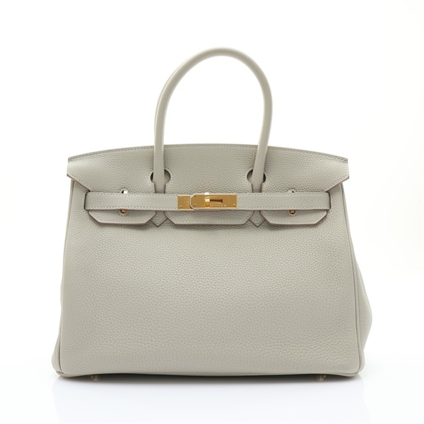 HERMES 愛馬仕 Birkin 30 柏金包 手提包 珍珠灰色 TC牛皮 Y刻 無鎖頭無鑰匙 H027633CC